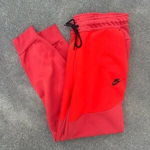 Nike Tech Men’s Red Jogger Pants